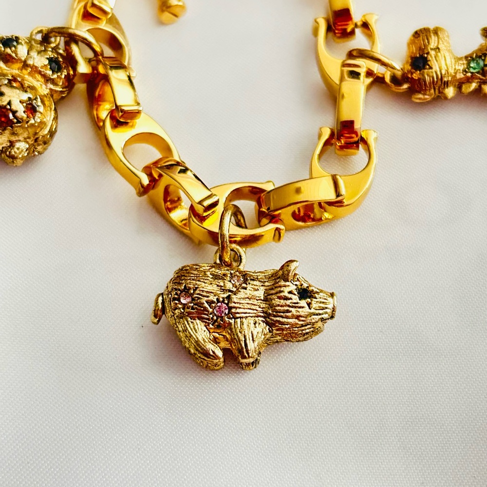 💰SOLD💰RARE NWOT Coach Charm Bracelet - Picture 6 of 13